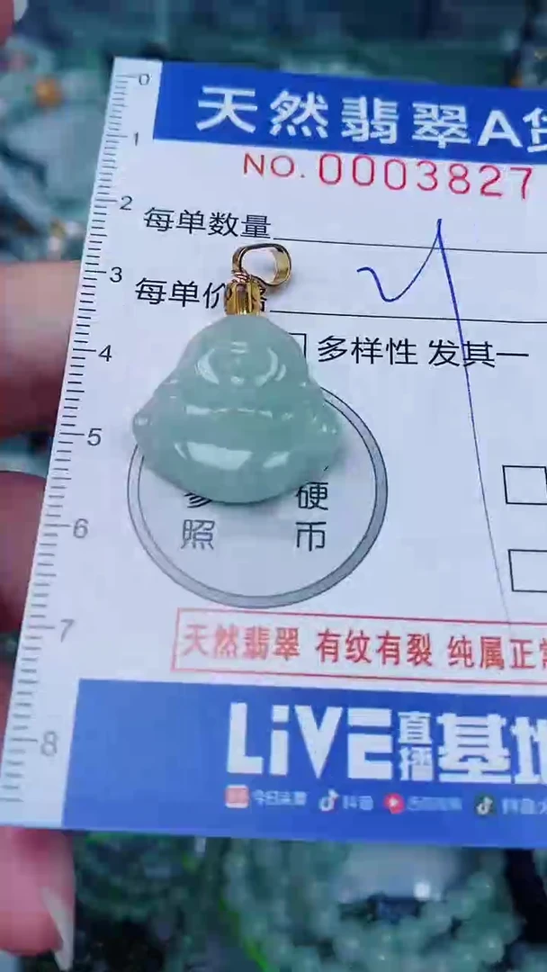 翡翠未镶嵌颈饰00003827