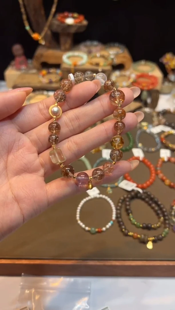 未镶嵌手链水晶手饰@@F5725