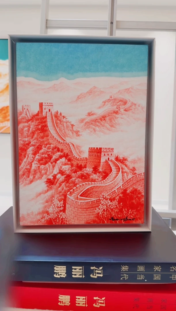 油画冯丽鹏油画厚作