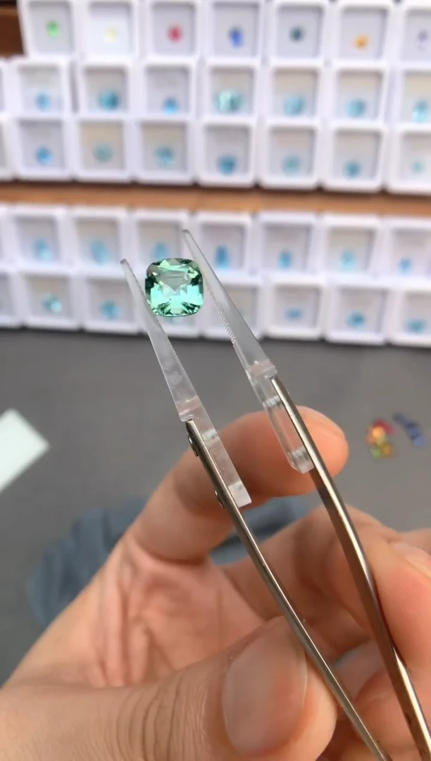 未镶嵌裸石定制碧玺2.87ct