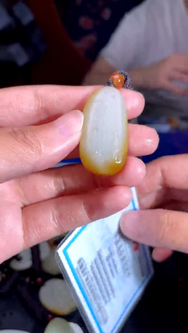 和田玉未镶嵌挂件1