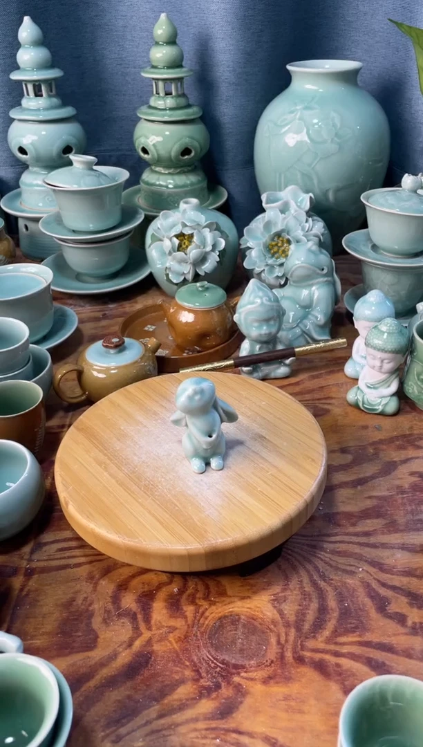 微瑕特价青瓷 慧语瓷坊