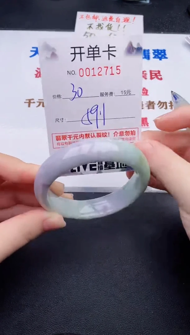 未镶嵌手镯翡翠15