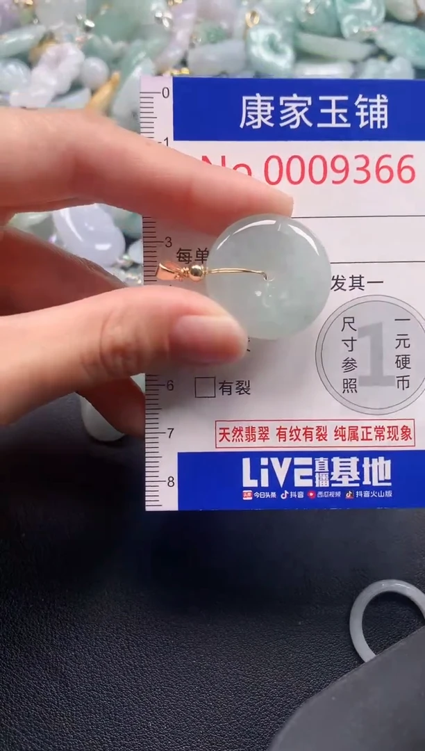 颈饰未镶嵌翡翠9366