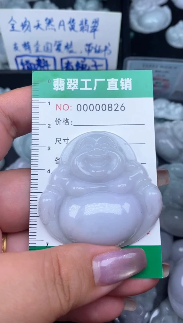 翡翠未镶嵌颈饰缅甸天然A货翡翠0826