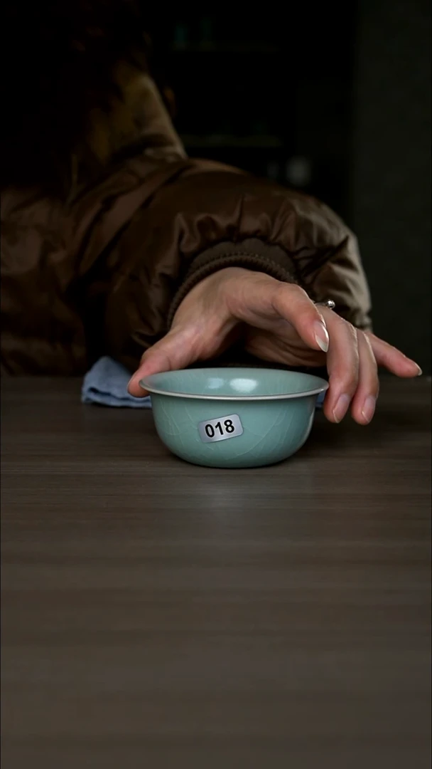 【闪购商品】杯018号仿古鸡缸杯一级开片