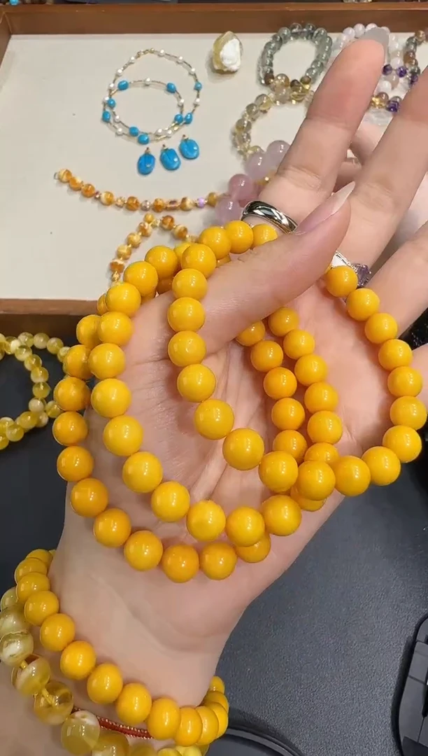 手串琥珀未镶嵌X1203-1195-201多样性一件