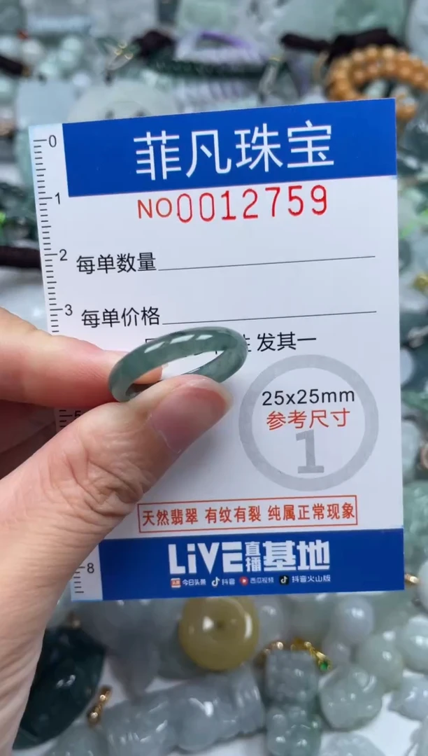 颈饰未镶嵌翡翠12759