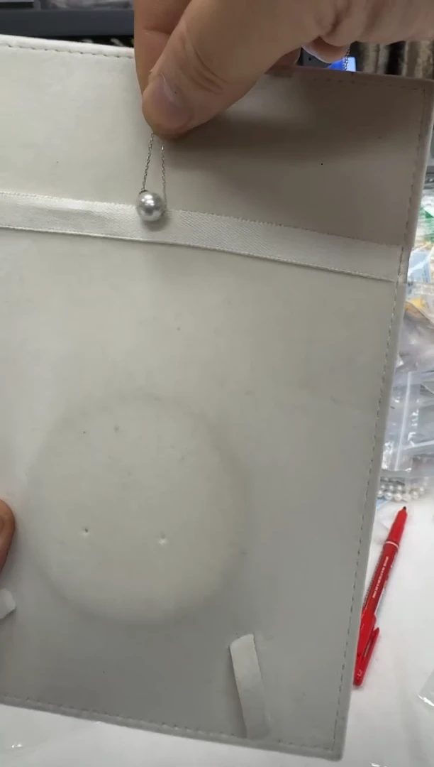 【闪购商品】海水珍珠吊坠(赠链)银S925镶嵌8-9mm