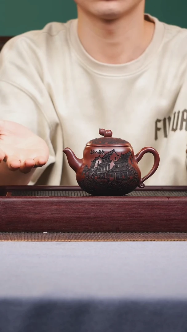 茶壶紫砂宜兴原矿紫砂作品