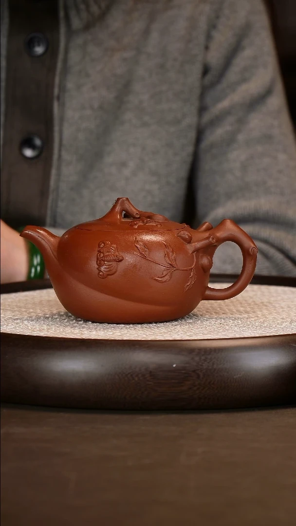 茶壶紫砂【诸葛永南】清水泥投桃报李   430CC