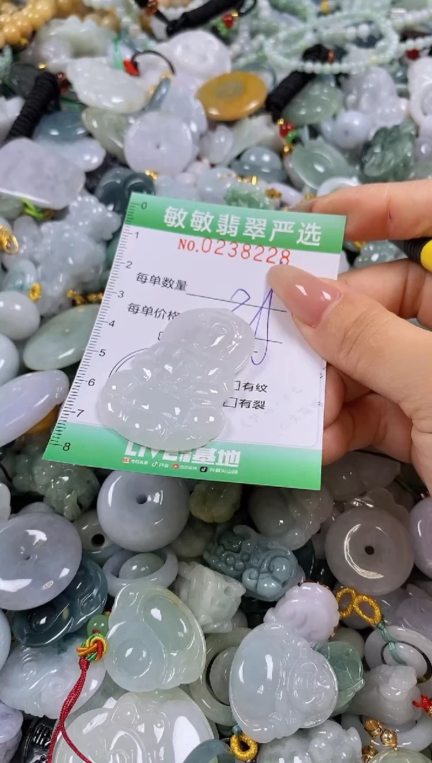 翡翠未镶嵌颈饰闪购0238228