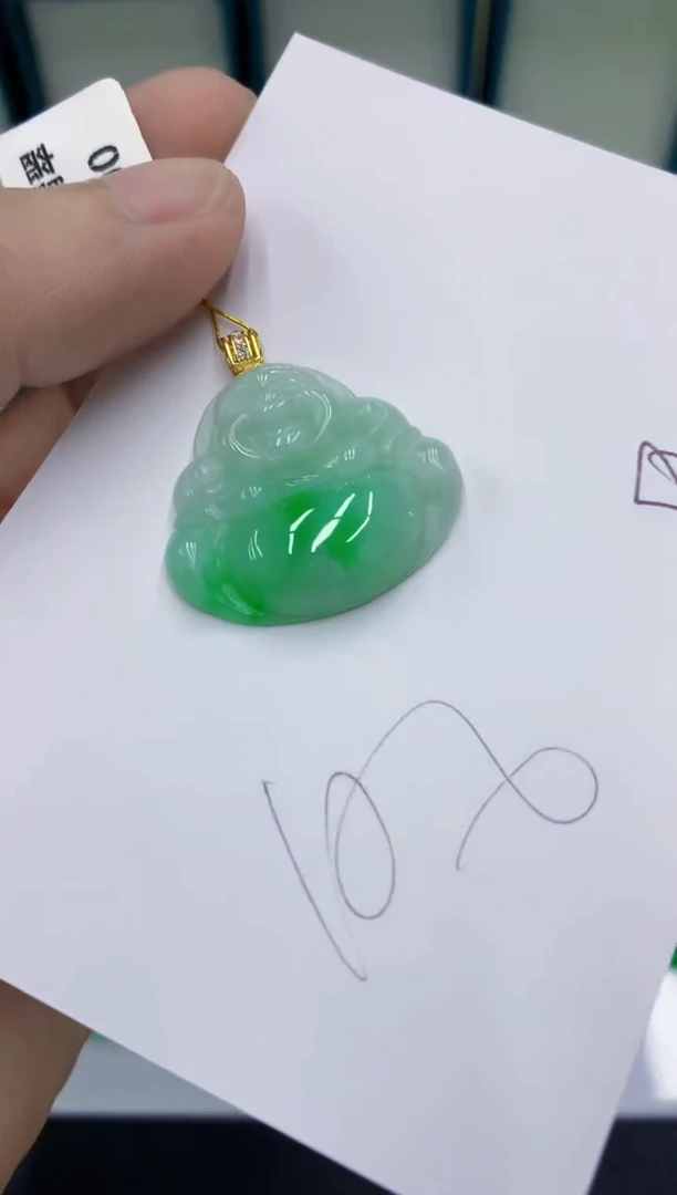 颈饰未镶嵌翡翠翡翠