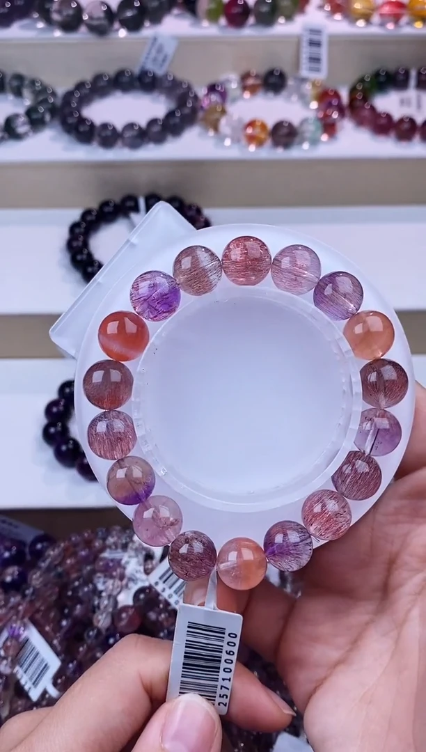 水晶手链未镶嵌糖果超七单圈11m+