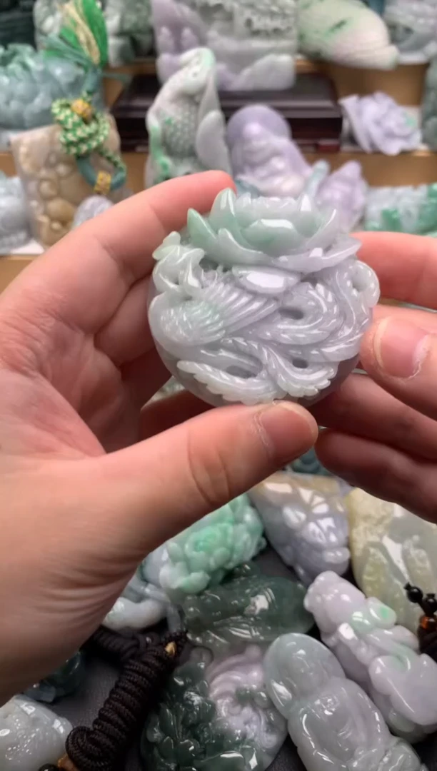 吊坠(不含链)未镶嵌翡翠1