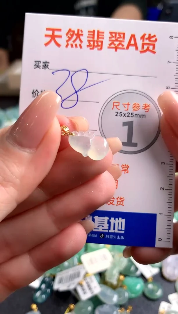 【闪购商品】翡翠颈饰18K金镶嵌13005525