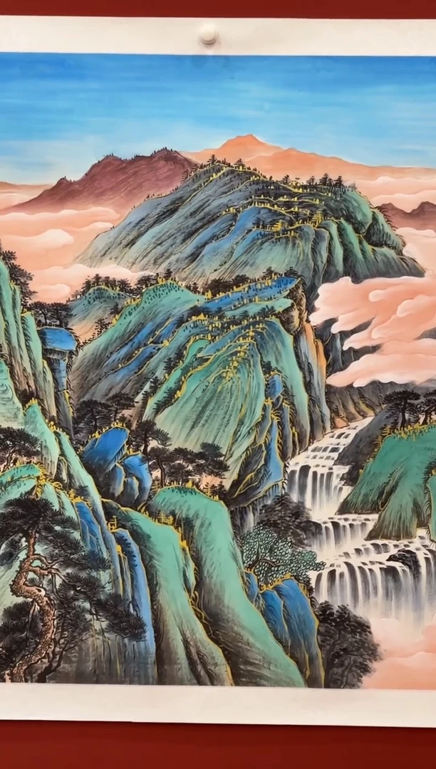 【闪购商品】书法松 赵立鹤 国画 证书 锦筒
