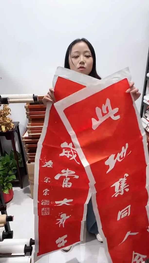 书法左先生 书法 对联