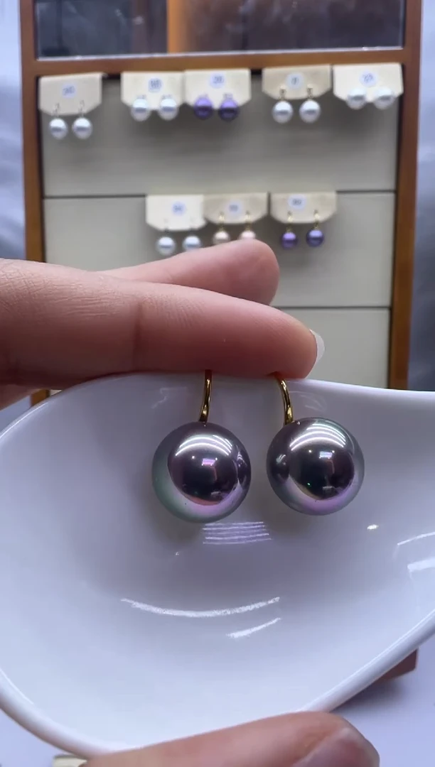 未镶嵌耳饰淡水珍珠3