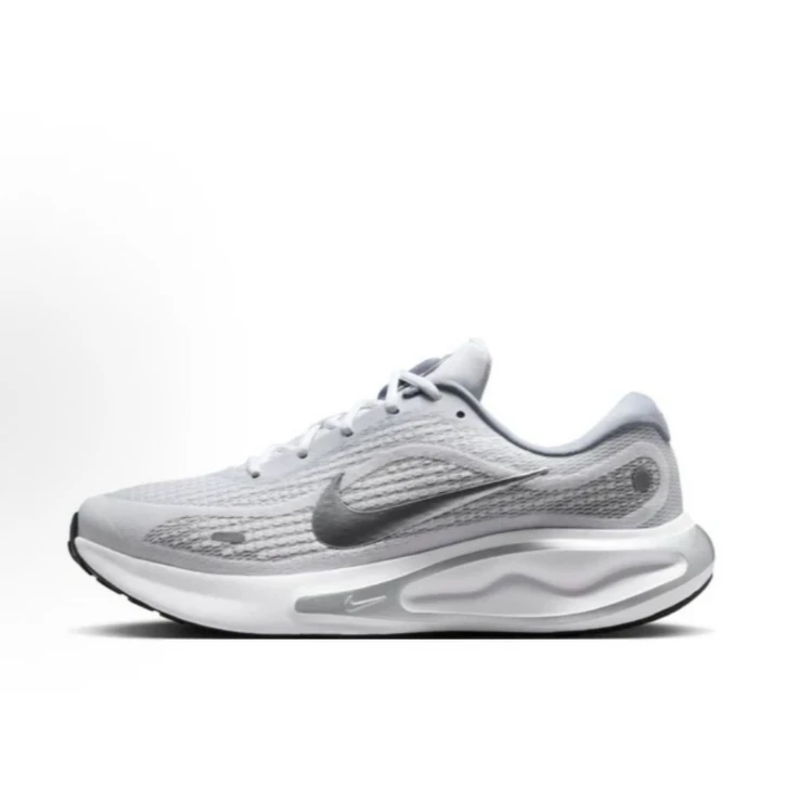 耐克男款灰色JourneyRun舒适防滑耐磨低帮跑步鞋 FN0228104 #HB