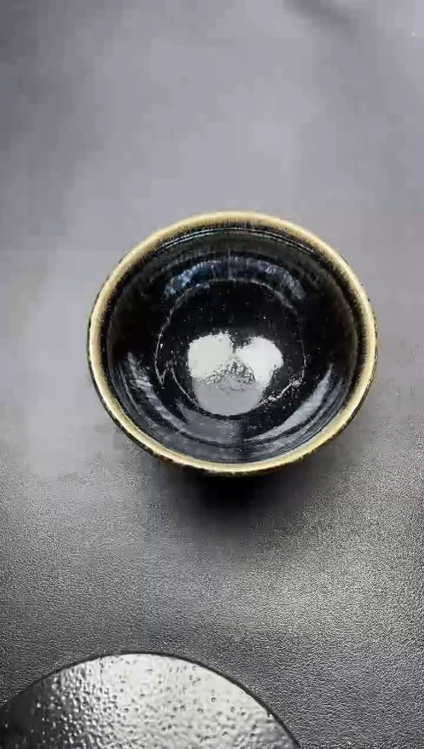 【闪购商品】茶盏87叶紫建盏叶紫