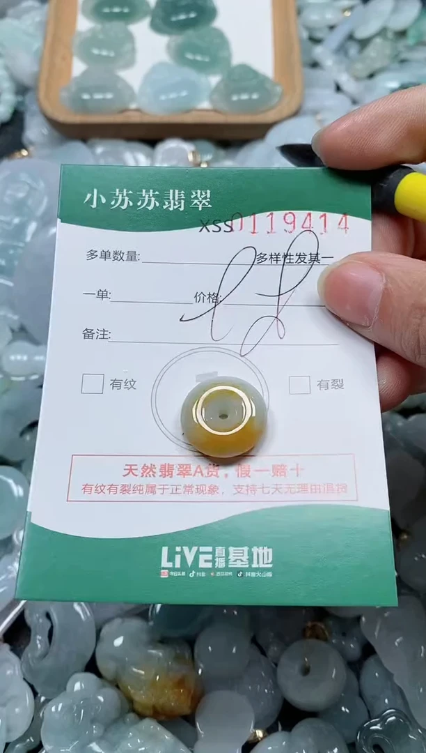 【闪购商品】翡翠颈饰未镶嵌闪购商品0119414