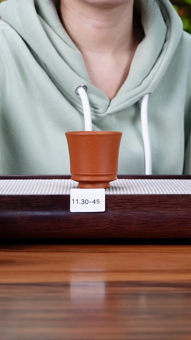 茶壶紫砂11.30-45 大红泥 主人杯