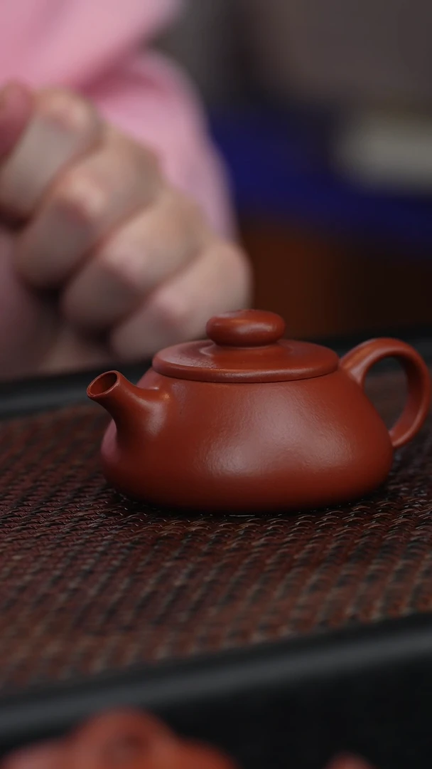 【闪购商品】宜兴紫砂原矿半手炮嘴80cc朱泥