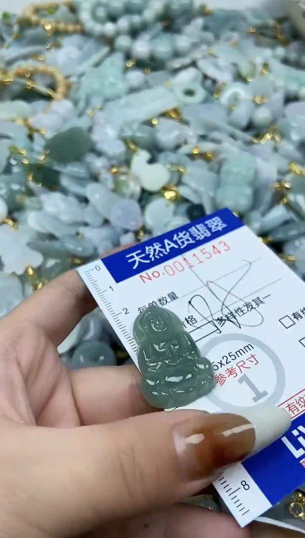 【闪购商品】翡翠颈饰未镶嵌天然A货翡翠