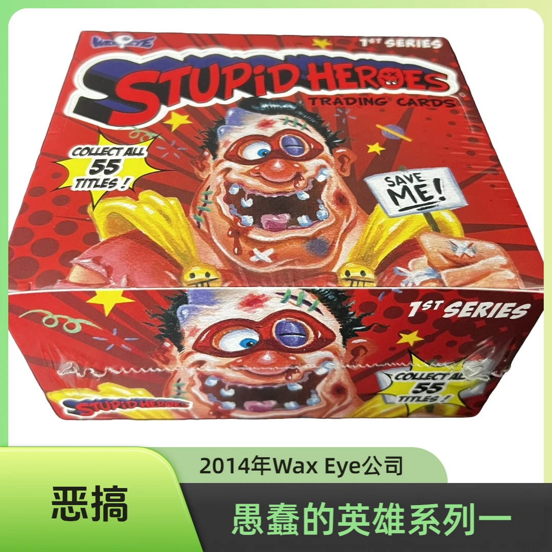 【恶搞】愚蠢的英雄，2014年发行，恶搞DC 漫威卡牌，GPK画家绘制