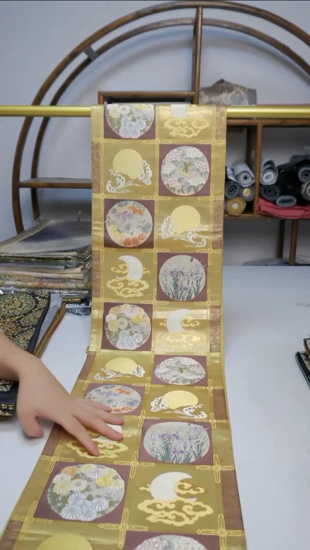 织绣23团花团花团花