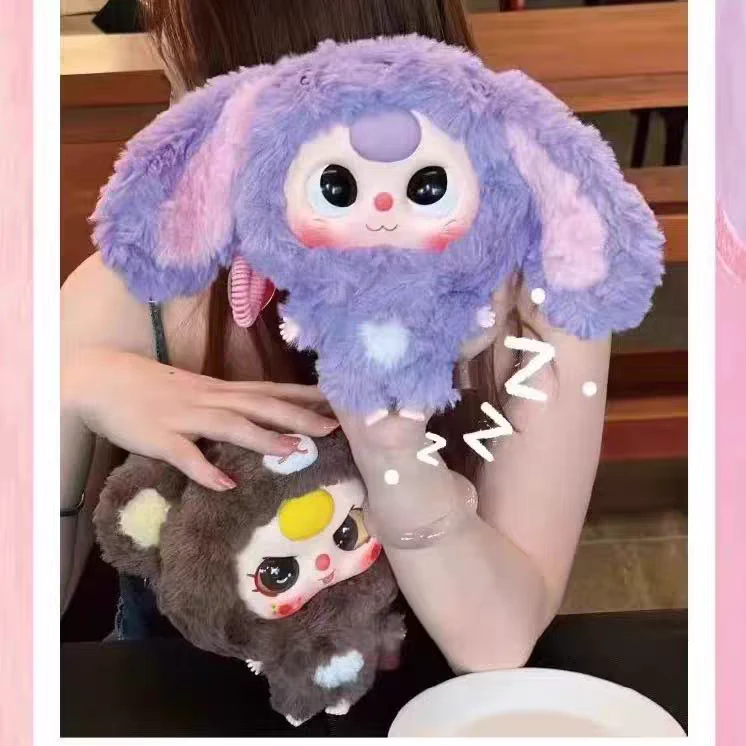 正版娃三岁大头宝宝拉链包系列盲盒潮玩摆件挂件创意可爱公仔娃