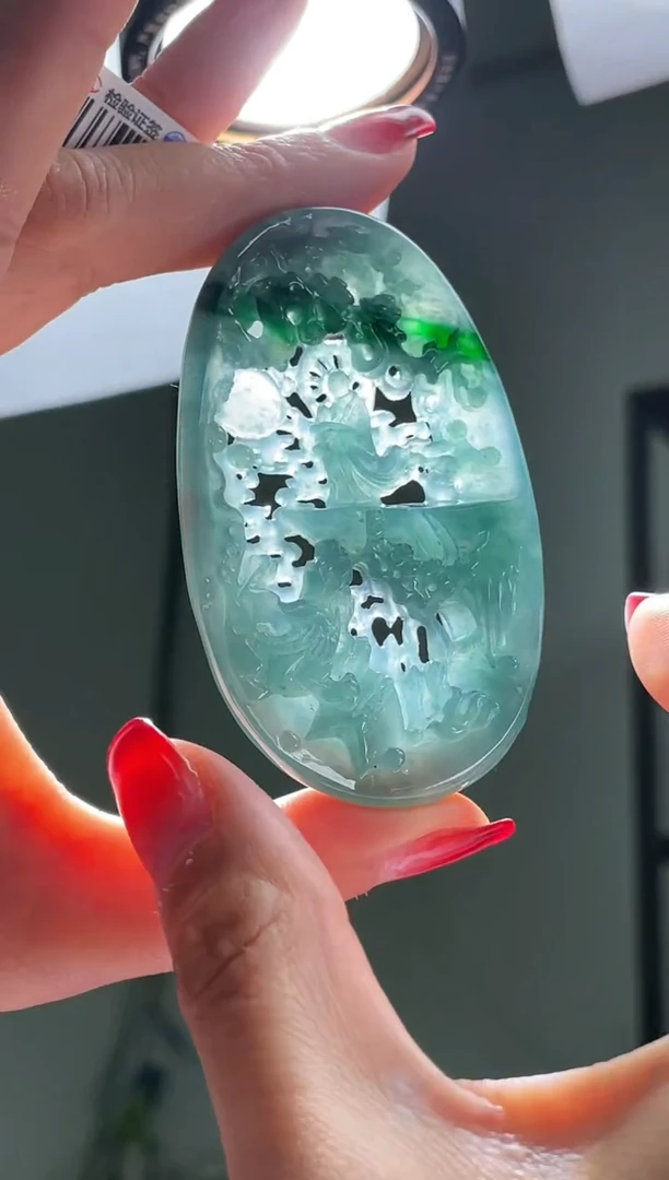 【闪购商品】定制翡翠未镶嵌不退不换CMH1件-A