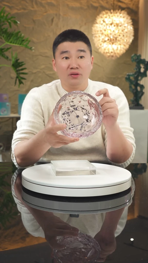 【闪购商品】摆件福利粉色果碗