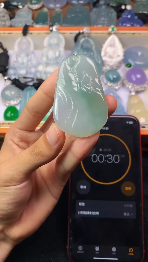 定制翡翠未镶嵌S毛货不退不换