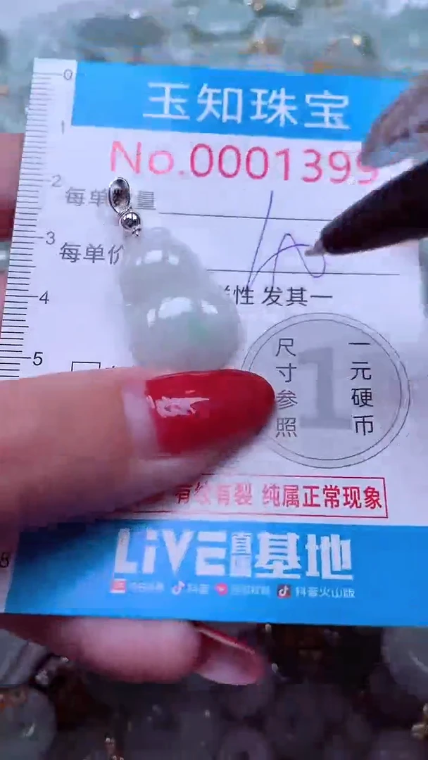 吊坠(不含链)未镶嵌翡翠1399