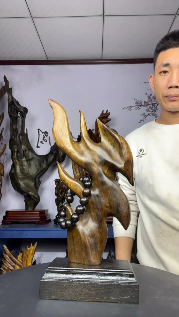 金丝楠木雕款用****3金丝楠木工艺品摆件