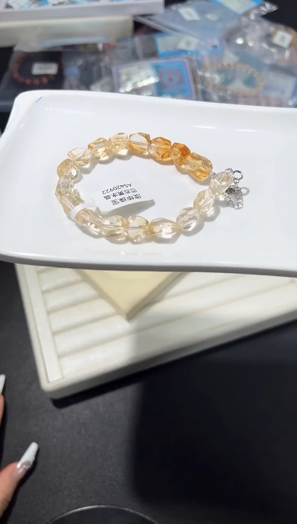 未镶嵌手串水晶2n多样性发其一【1条】默认微瑕