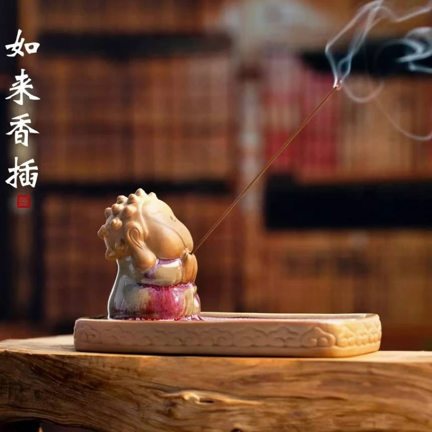 大宋官窑【如来香插】 看取莲花净，方知不染心