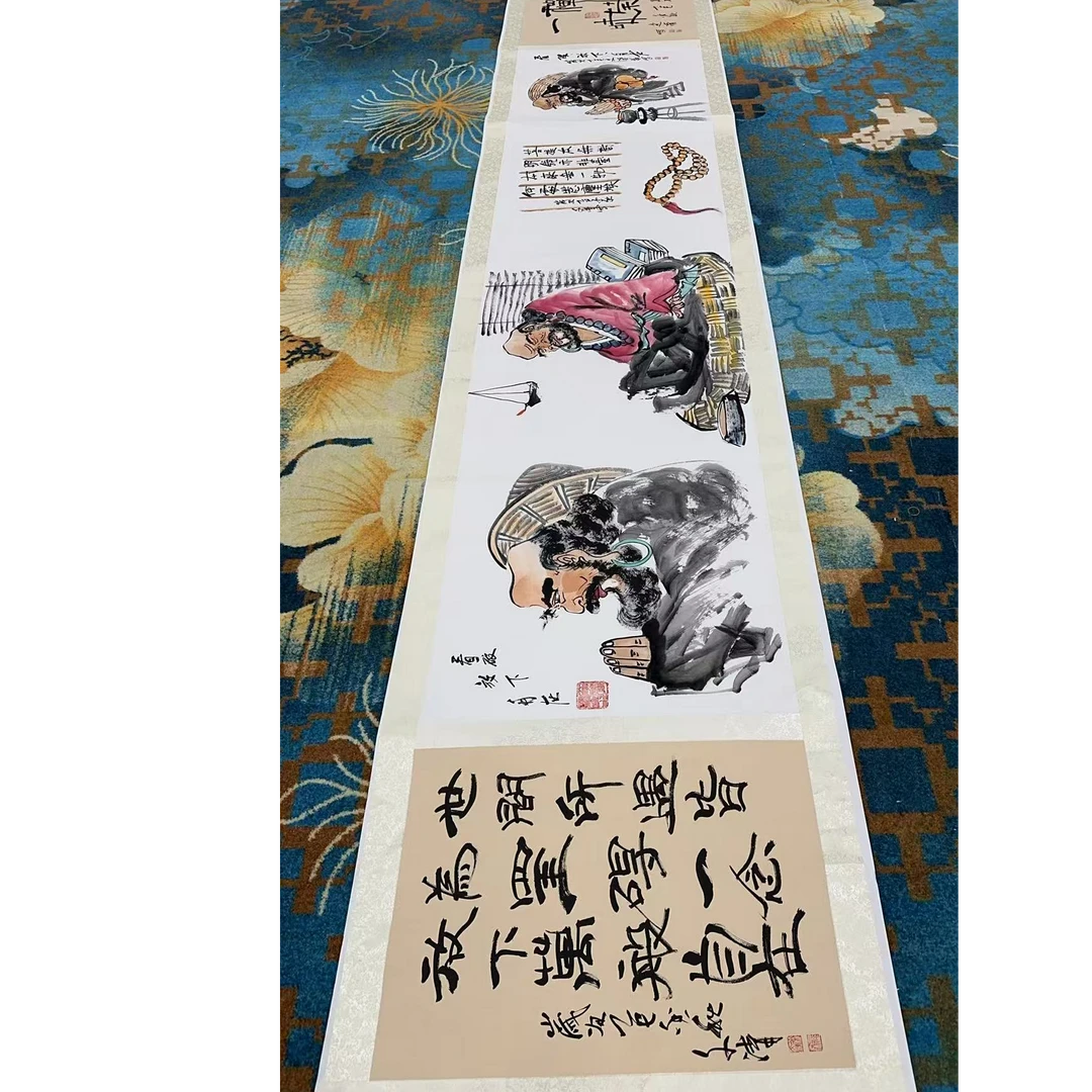 橱窗展示/徐文清老师/宣纸国画/带证书带授权不带框