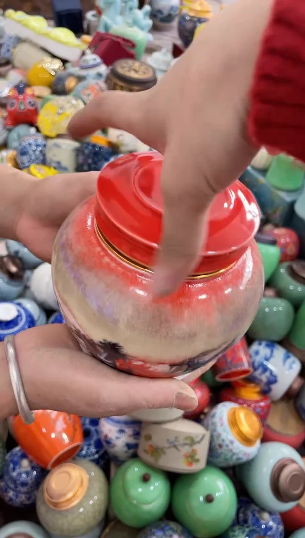 摆件茶叶罐密封罐储存罐