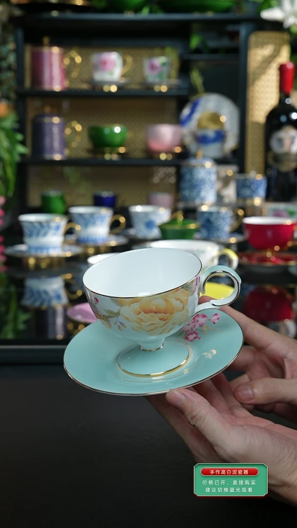 牡丹咖啡杯，，，，，
