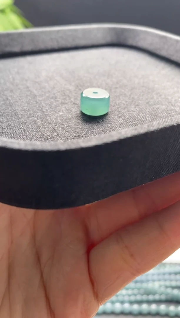 未镶嵌手链翡翠散珠卡11MM桶珠