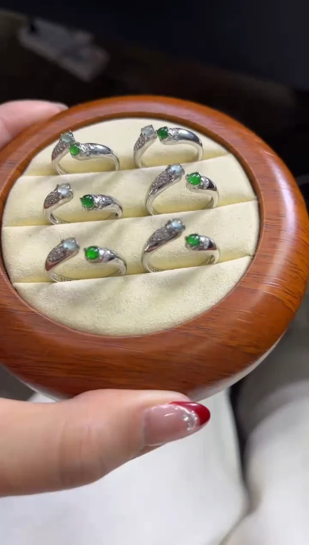 【闪购商品】翡翠戒指未镶嵌M2多样性发一件