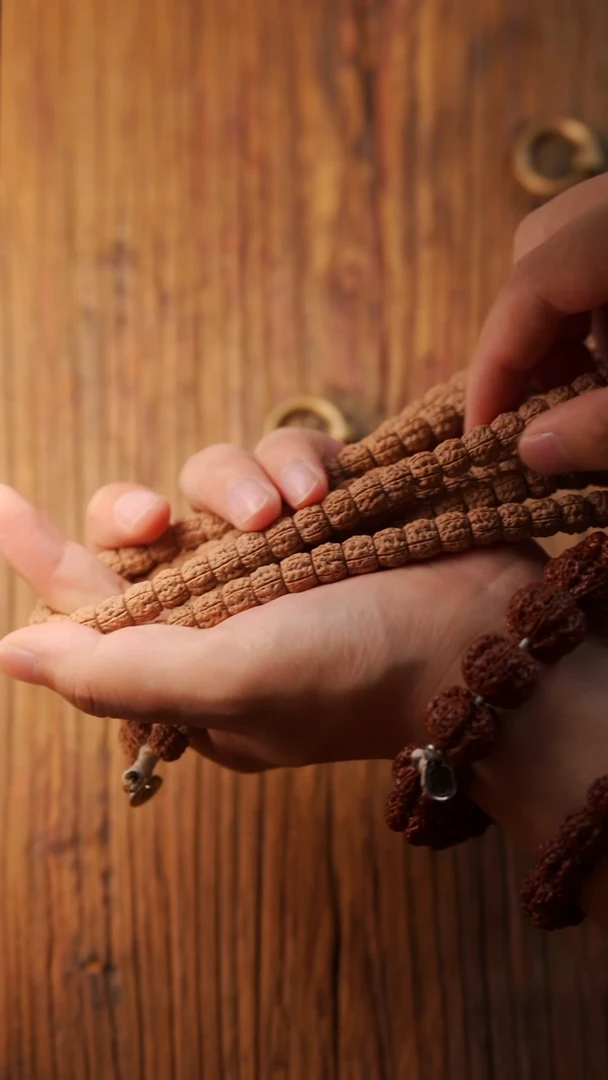 金刚菩提手串10mm 标款盘龙 108