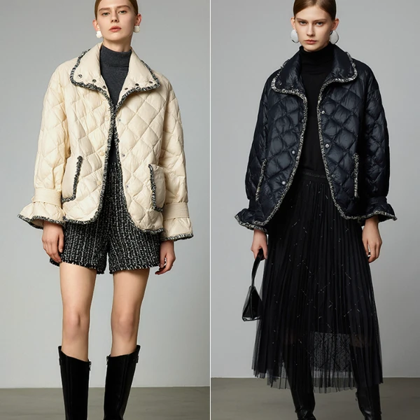 【商场同款】面包服羽绒服女冬季保暖外套Y430659