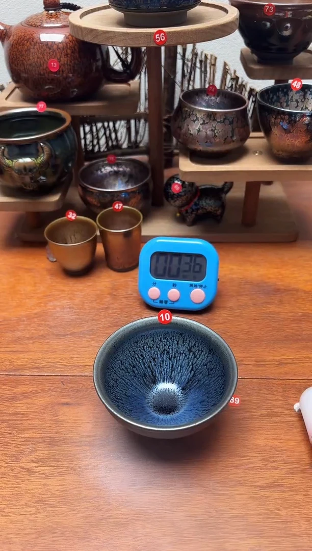 茶盏D*T10号建盏工匠茶器