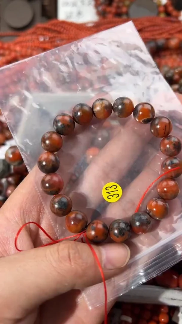南红玛瑙手串未镶嵌11