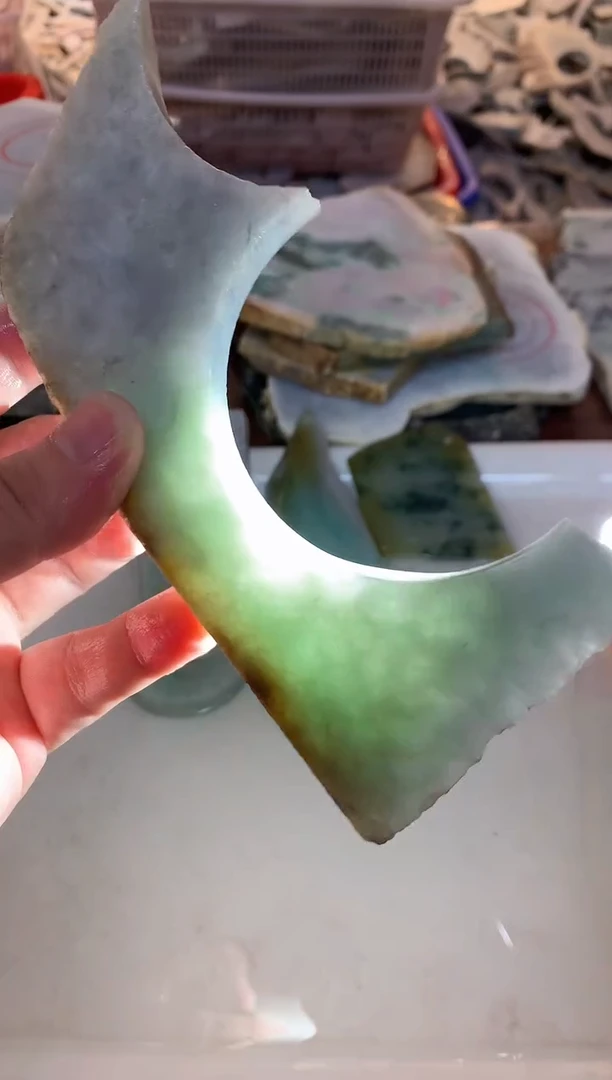 翡翠未镶嵌颈饰0韩0翡翠珠宝19