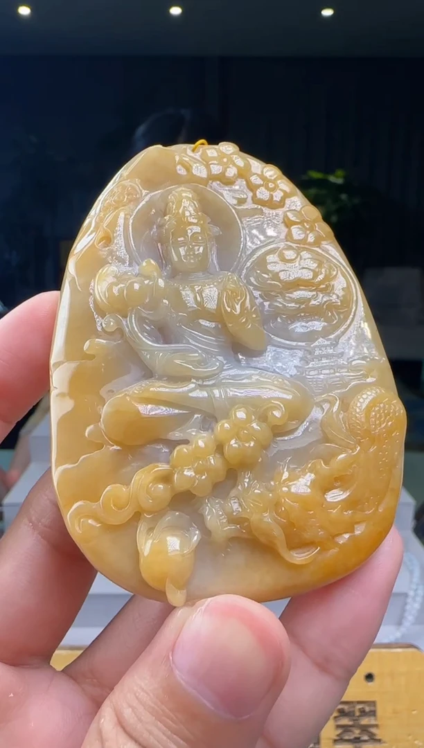 翡翠未镶嵌颈饰XM@@960Q3J19550